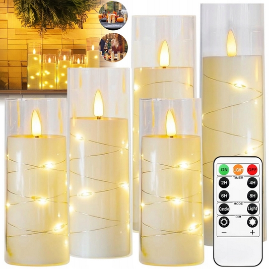 Najlepší výber LED sviec bez plameňa – Ideálne pre výzdobu a darčeky